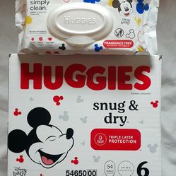 Huggies Sz 6