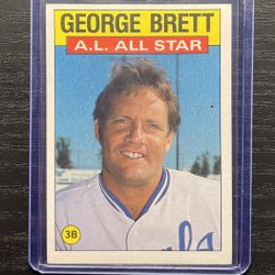 1985 Topps All-Star George Brett Baseball Card #714