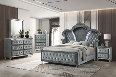 Best deal on bedroom set Queen size 4 Pc NEW 