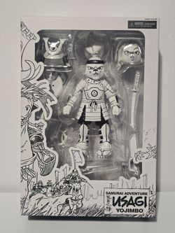 NECA Usagi Yojimbo Samurai Adventure (Black & White)