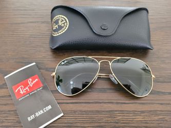 Classic POLARIZED green Tint AVIATOR RAY-BAN