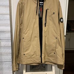 Mens Jacket ( Hurley Hooded).