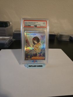 2023 POKEMON ERIKA'S INVITATION SPECIAL ILLUSTRATION RARE  PSA 9
