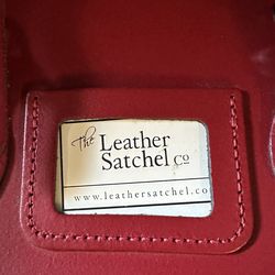 The Leather Satchel Co Bag. Genuine leather bag.