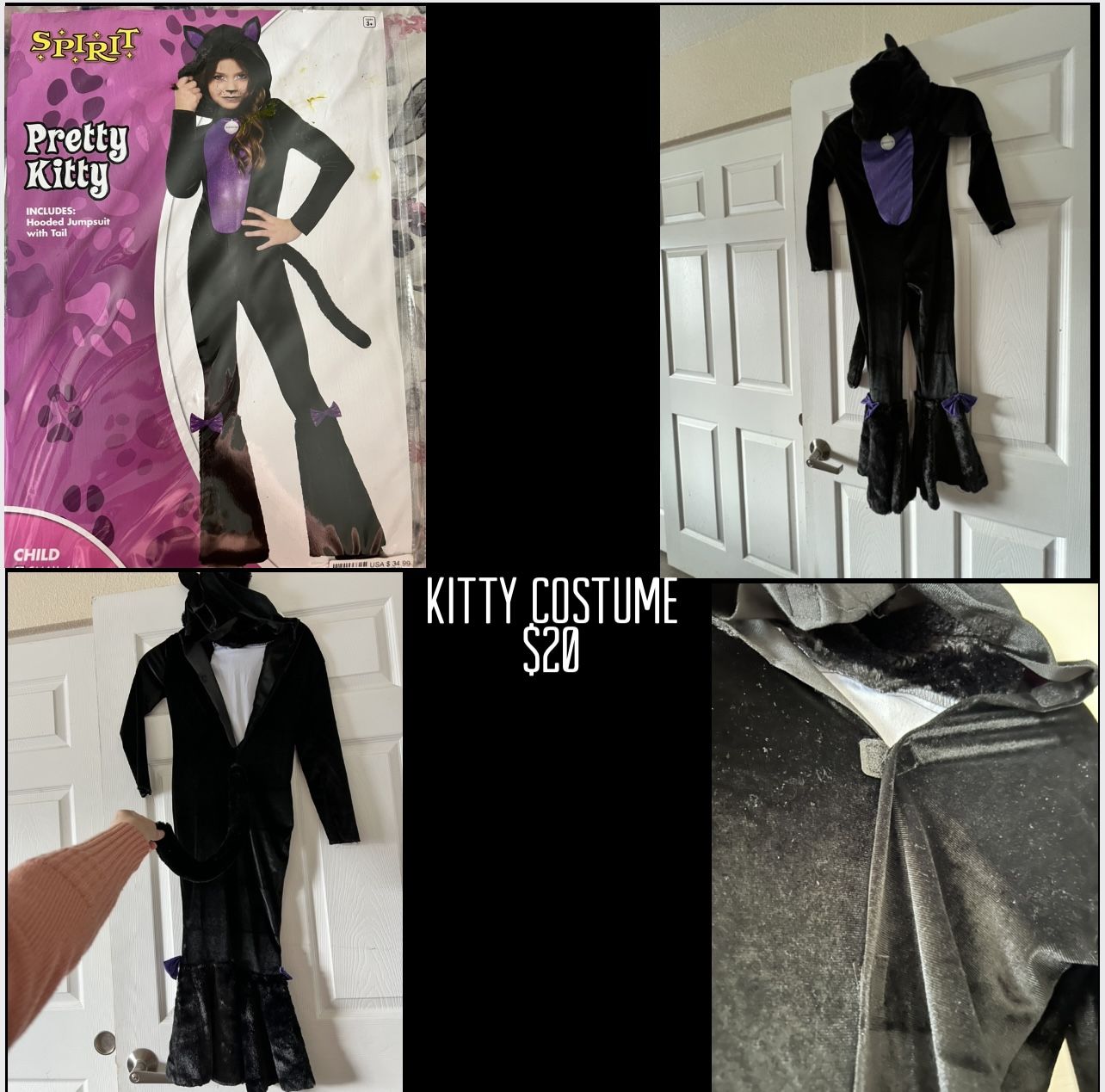 Kitty Costume $20
