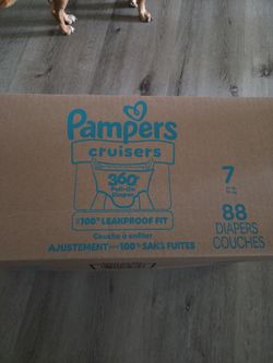 Pampers Cruisers size 7- 88 pack