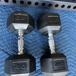 40lb Dumbbell set