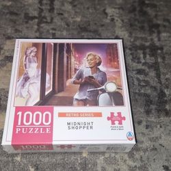 Marilyn Monroe "MIDNIGHT SHOPPER" 1000pc High Quality Puzzle Brand New Sealed!!!