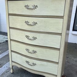 French Provincial Highboy Tall Chest of Drawers