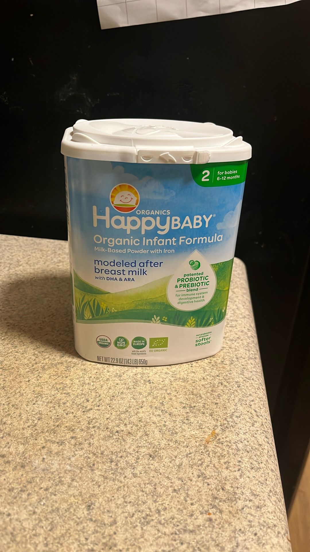 Organic Infant Formula 
