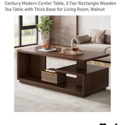 Mid century Modern Style Coffee Table 