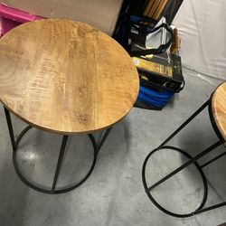 Two Side Tables 