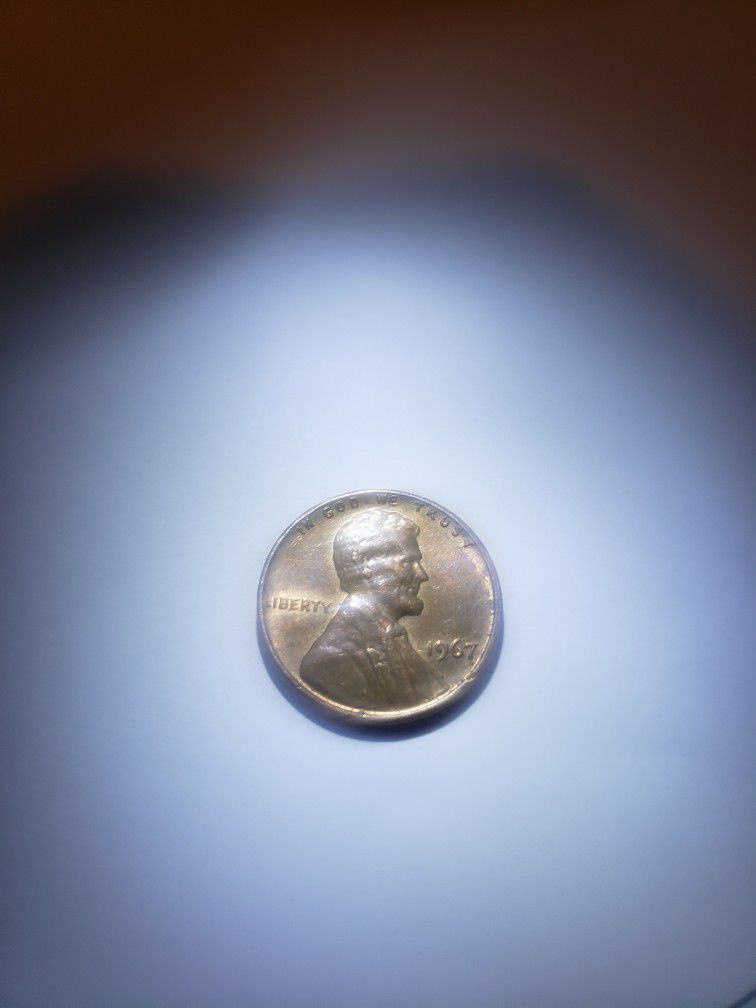1967 No Mint Mark Penny