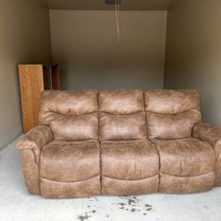 LAZBOY Brand New Brown Recliner Couch Need It Gone Asap!