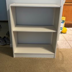 White Bookshelf 
