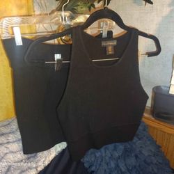 House Of Harlow 1960 Tight-knit Top And Skirt Set