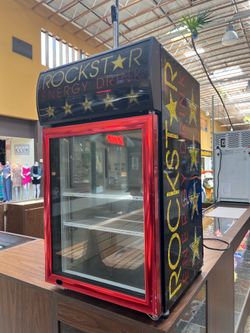 ROCKSTAR FRIDGE - SHOOT AN OFFER!!