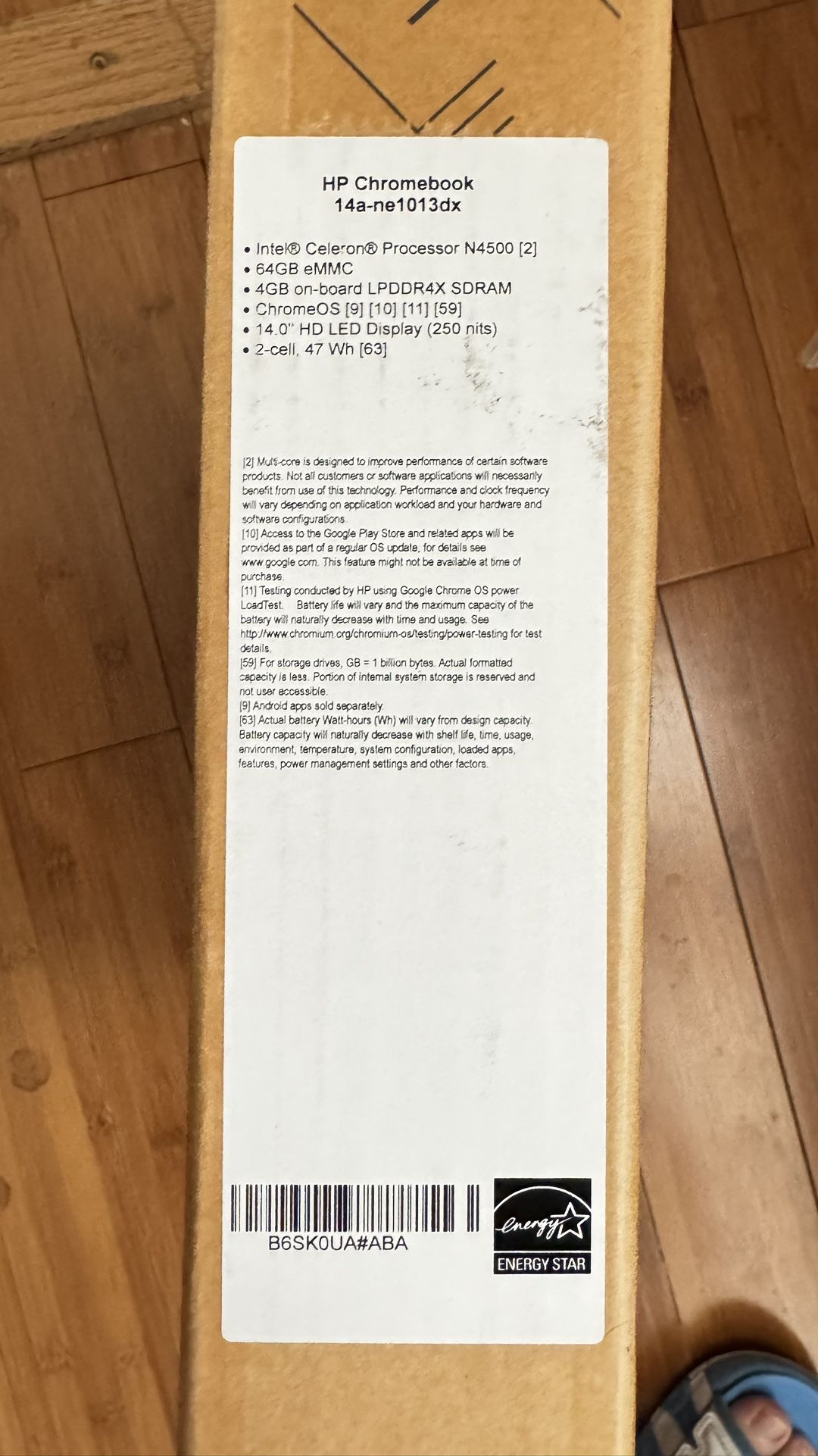 Hp Chromebook 14in New