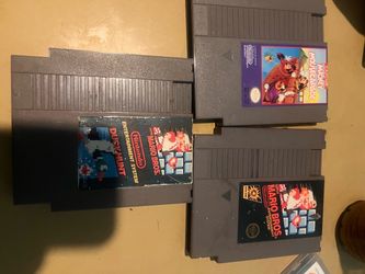 NES Game Cartridges Lot of 3
