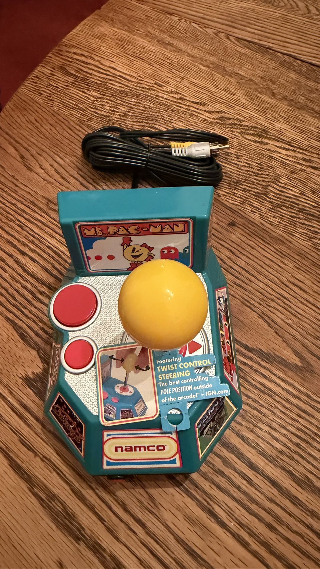 Namco Plug & Play TV Games: Ms Pac Man, Pole Position, Galaga, Xevious, Mappy