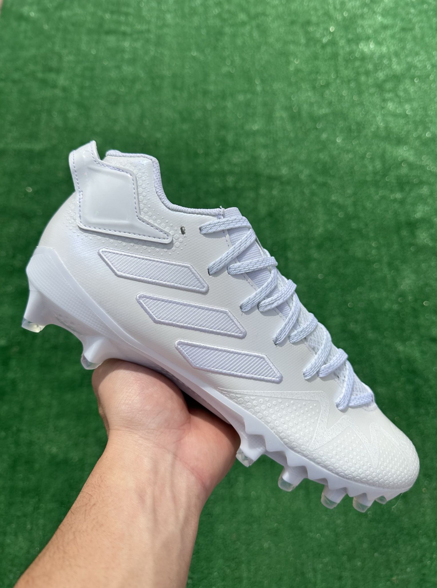 ADIDAS FREAK 22 “TRIPLE WHITE” FOOTBALL CLEATS (Size 11, Men’s)