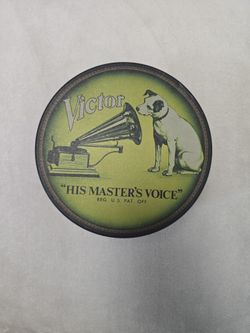 Master's Voice tin