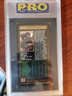 Tiger Woods Rookie Card