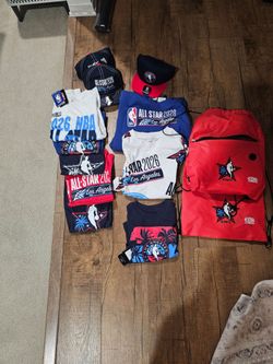 Kids clothes and hats NBA all stars