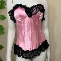 Pink Corset New - L OR  XL