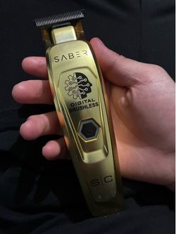 StyleCraft Saber Digital Brushless Trimmer Gold