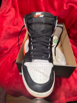 Used Electro Orange Jordan 1 high OBO