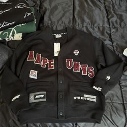 Aape By Bathing Appe Cardigan New 