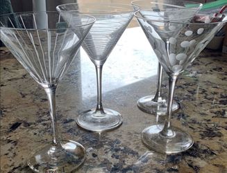 Mikasa Martini Glasses gorgeous