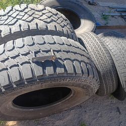 Assortment of tires