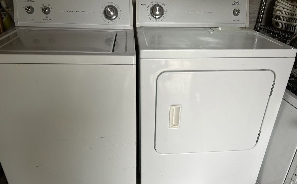Roper Washer & Dryer