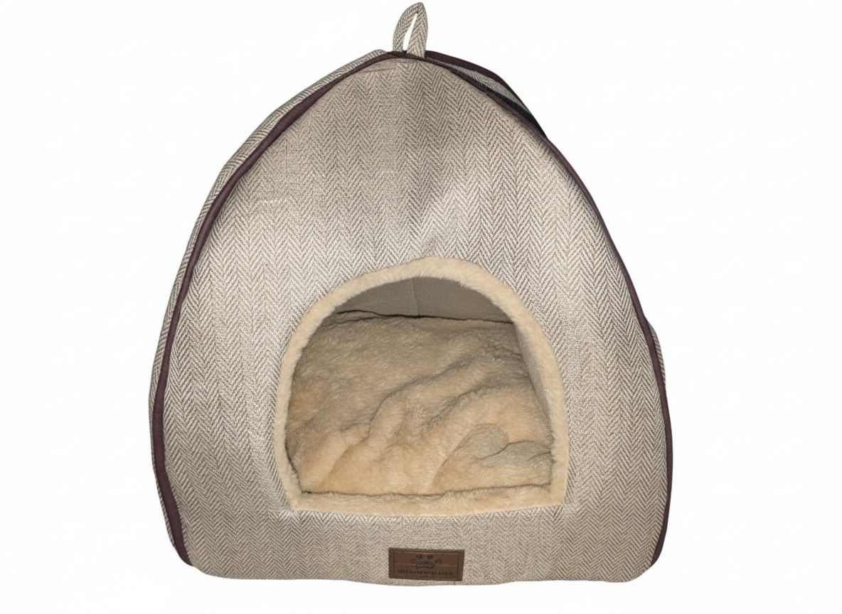 Cat Bed For Indoor Cats With Removable Washable Pillow