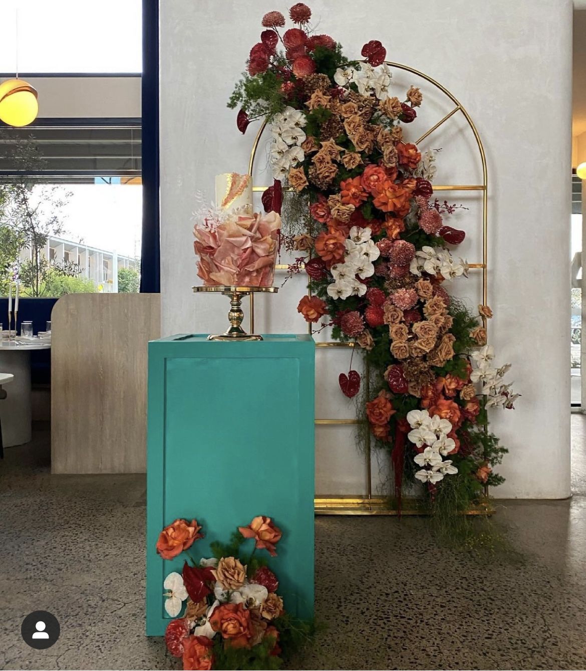 Backdrop/fresh Florals