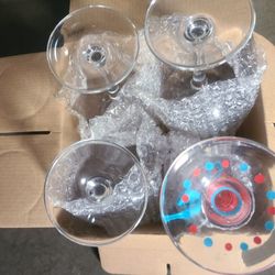 Star Wars Wine Glass 4pc Brand New 