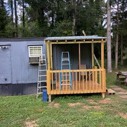Double Wide Mobile Home 1 and Quarter Acre Land 