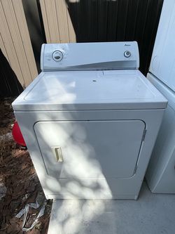 Amana Electric Dryer White