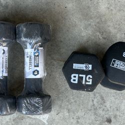 Brand New 5lb Set Of Dumbells 