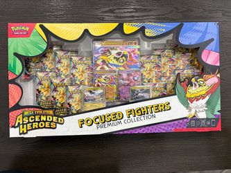 Pokemon Ascended Heroes Focused Fighters Premium Collection
