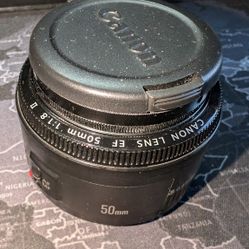Canon EF 50mm 1:1.8 II