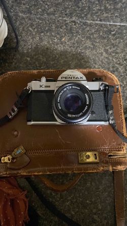 Pentax Asahi K1000 35mm Film Camera Tested Working!