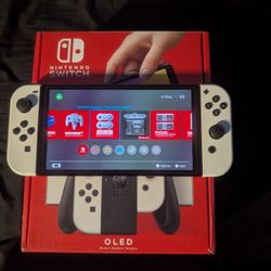Nintendo Switch OLED Cib + 256gb Sd