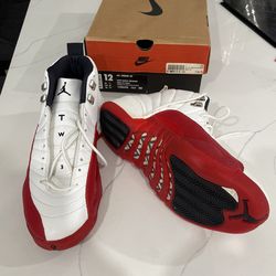Air Jordan XII White Red Blue