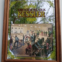 Vintage Kessler Bar  Mirror 