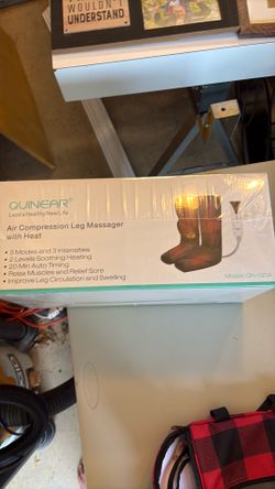 Brand new air compression leg massager with heat