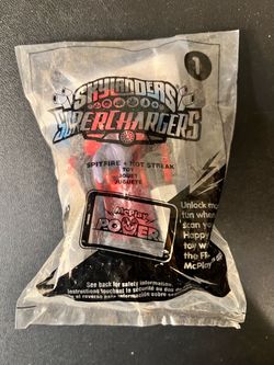 2016 Spit Fire Hot Streak #1 Skylanders SuperChargers McDonalds Toy NEW