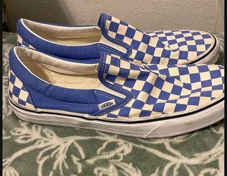 Blue And White Size 11 Vans